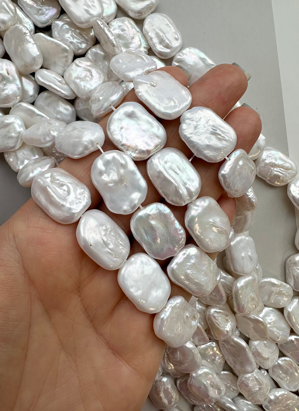 Жемчуг натуральный 15-20мм (1 штука)