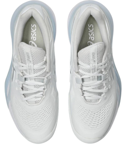 Женские теннисные кроссовки Asics Gel-Resolution X Clay - white/pure silver