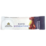 Ancient Nutrition, Rapid Hydration, клубничный лимонад, 15 упаковок в виде стиков, по 6,1 г (0,2 унции)