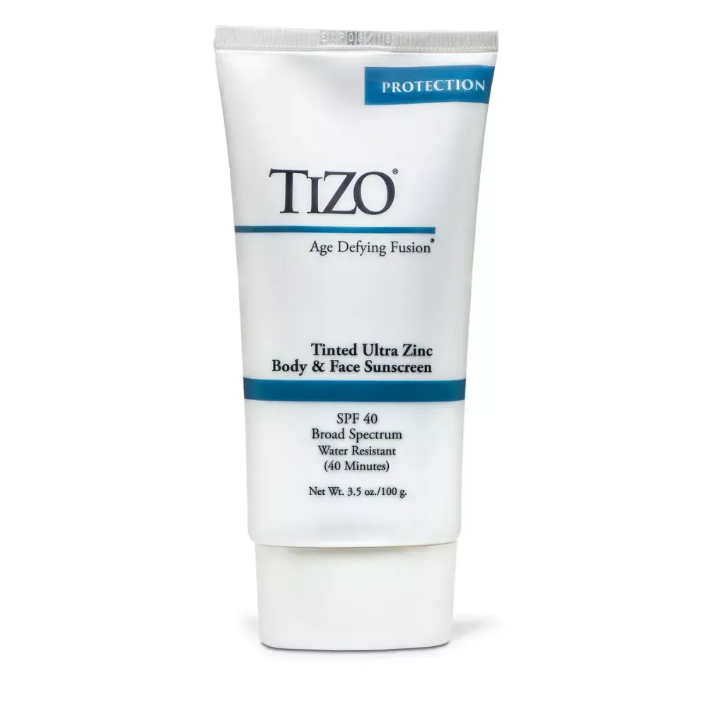 TIZO Ultra Zinc Tinted SPF 40 Крем солнцезащитный для лица и тела с оттенком 100 гр