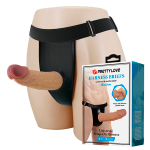 Мужской страпон на регулируемых трусиках Pretty Love Harness Briefs Houston BW-022073N