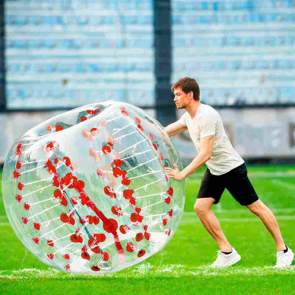 Бизнес-набор: Бамперболы, диаметр 1.2 м, ТПУ (8 шт), насос (1 шт)