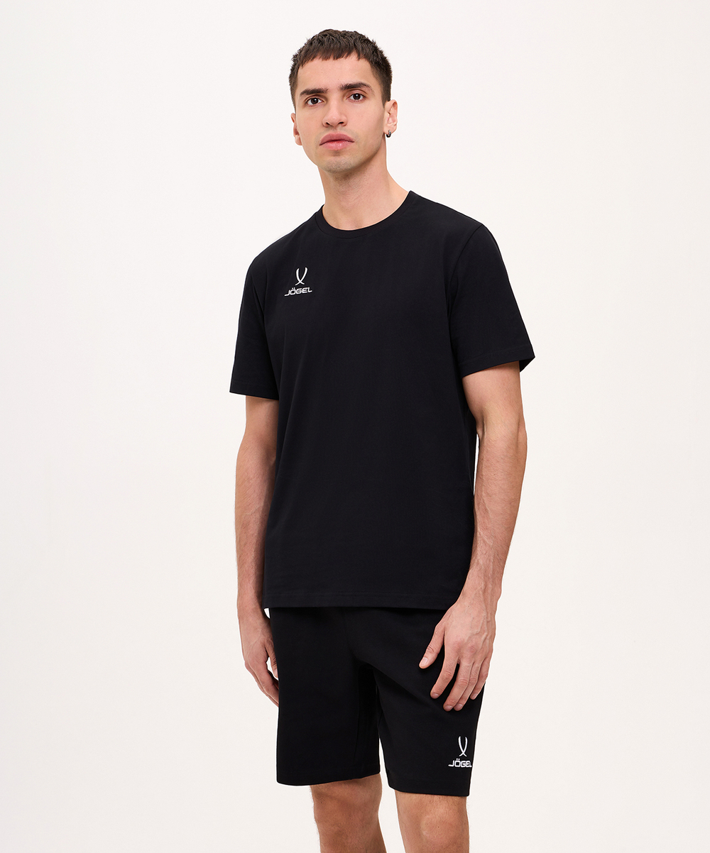 Футболка повседневная Essentials Cotton Tee, черный