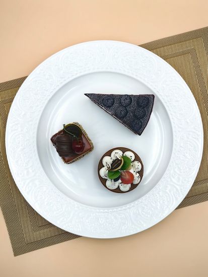 Блюдо круглое 33 см. Ажур классик