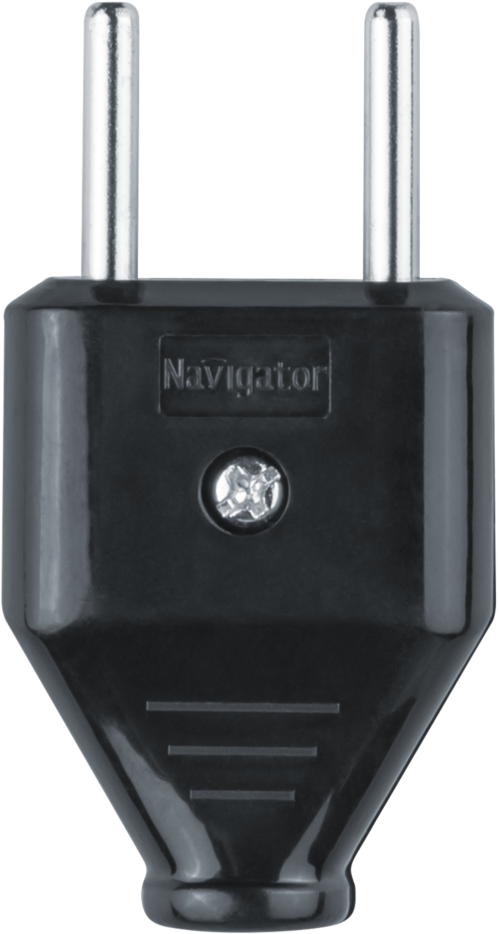 Вилка Navigator 61 714 NCA-PL07-6A-X-BL прямая б/з черная