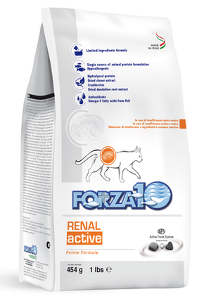 Forza  10 Корм для кошек при почечной недостаточности Renal Active с рыбой