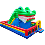 Надувная горка-робот "Дракоша" 12*6*6 м