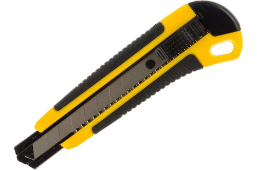 НОЖ REXANT С СЕГМЕНТИРОВАННЫМ ЛЕЗВИЕМ 18ММ ABS ПЛАСТИК 12-4901