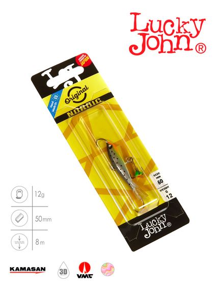 Балансир Lucky John NORDIC 4 с тр. 40мм/37H блистер