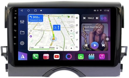 Магнитола для Toyota Mark X 130 2009-2019 - FarCar 9537M монитор 9" QLED на Android 13, 8 ядер (TS18), CarPlay, 4G SIM-слот