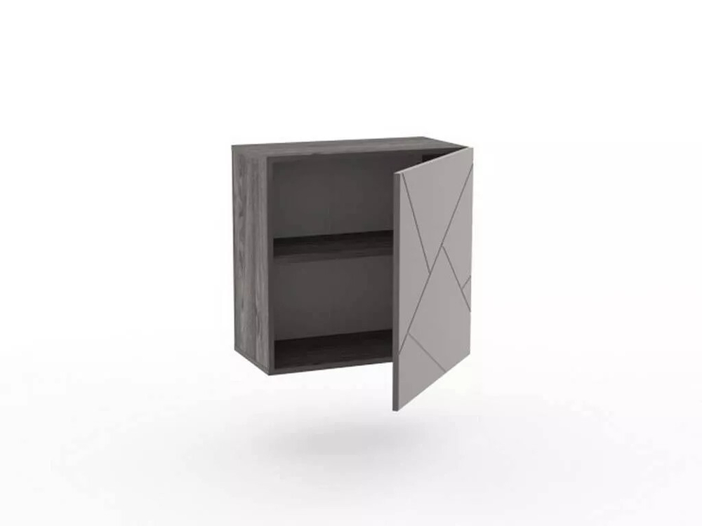 НМ 014.53-01 Шкаф Summit / ясень анкор тёмный / графит софт