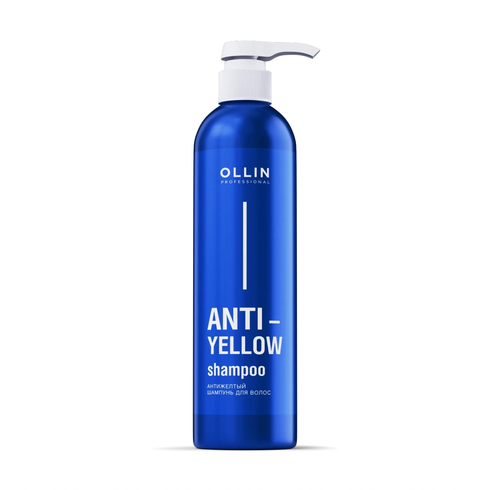 OLLIN Антижелтый шампунь для волос ANTI-YELLOW, 500 мл