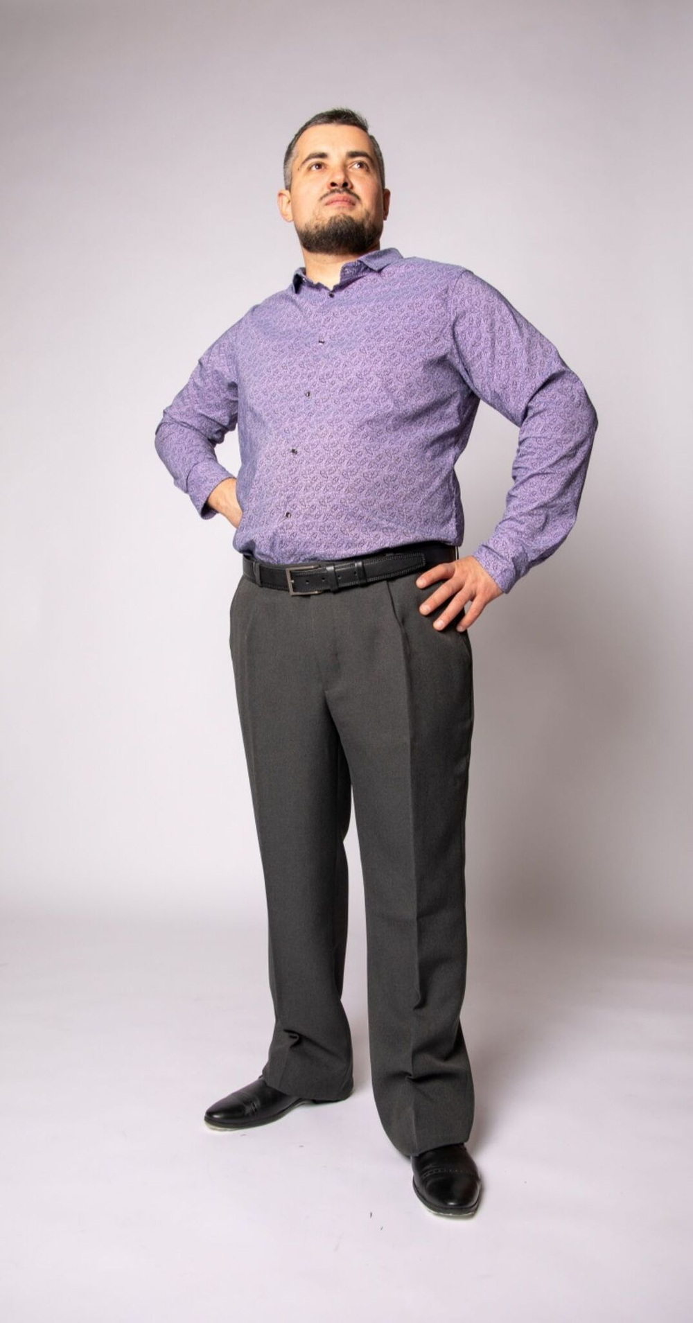 Брюки мужские серые демисезонные осенние весенние классические классика теплые шерстяные полушерсть костюмные офисные строгие деловые прямые 62 размер 8XL 42