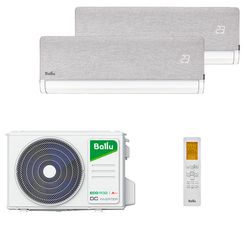 Мультисплит система на 2 комнаты Ballu BSNI-FM/in-10HN8_V1/EU x 2 / BM2OI-FM/out-14HN8_V1/EU