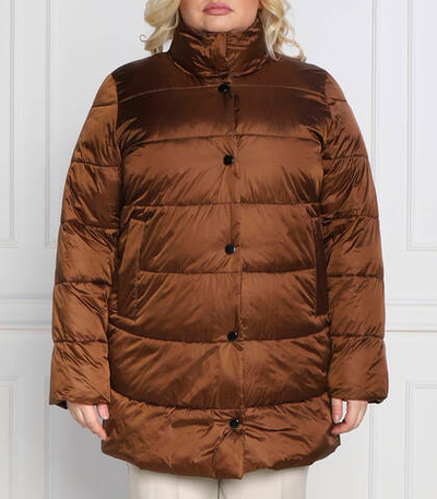 куртка peonia plus size regular fit Persona by Marina Rinaldi - коричневый(1494042)