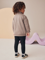 Толстовка с молнией и джоггеры в комплекте для мальчика Next N96-312, Серый, Черный