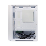 Корпус BaseTech eXtreme GFX-06, Без БП, mATX, белый, 4xFRGB FAN, 2xUSB2, 1xUSB3, бок: закалённое стекло (BT-GFX-06W-MESH-4F-RGB)