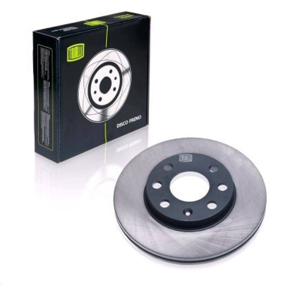 Диск тормозной передний Chevrolet Lanos Daewoo Nexia Espero R13 (TRIALLI)