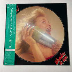 Винтажная виниловая пластинка LP The Cars Shake It Up (Japan 1981) (Obi) Since You're Gone