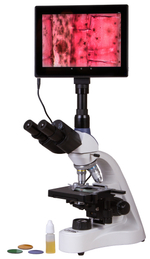 Микроскоп цифровой Levenhuk MED D10T LCD, тринокулярный