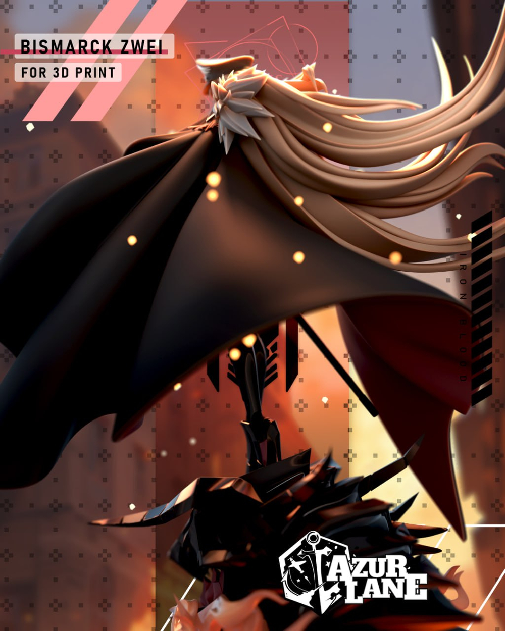 фигурка Azur Lane бисмарк