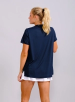 Женская майка RS Performance Relaxed Tee (Navy/White) AW-268-002