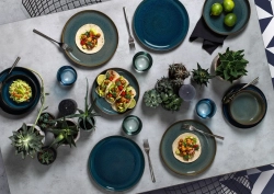 Like. by Villeroy&Boch Набор тарелок «Крафтовый Бриз» на 2 персоны 19-5167-2610 + 19-5167-2700 + 19-5167-2640