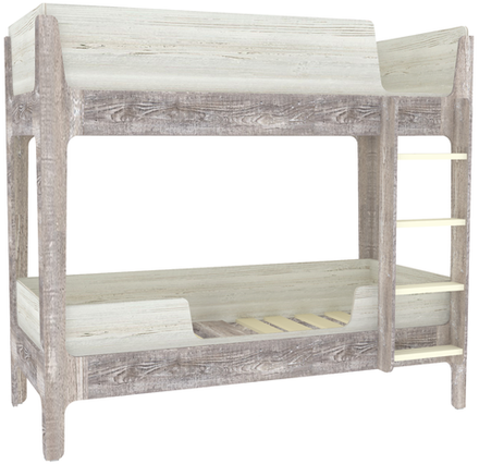 Кровать двухъярусная КарИВи Лотос Бетон Винтерберг