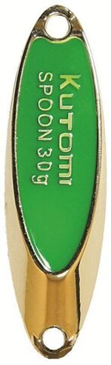 Блесна KUTOMI Butterfly 30г Gold+Green