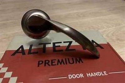 Ручка дверная ALTEZTA premium LD 23-1 золото матовое
