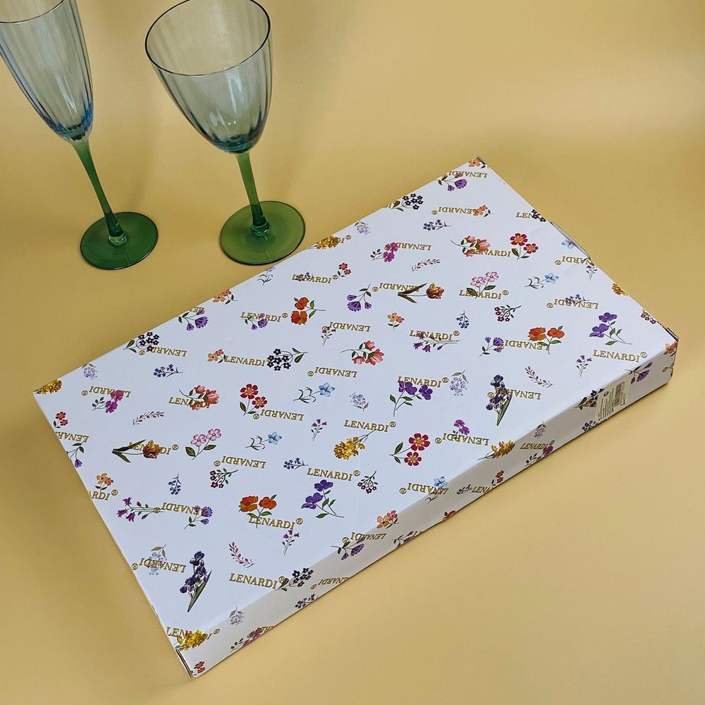 Lenardi 109-230 Овальное блюдо 46х27х5см КРОКУС в под.уп.(х6)Фарфор