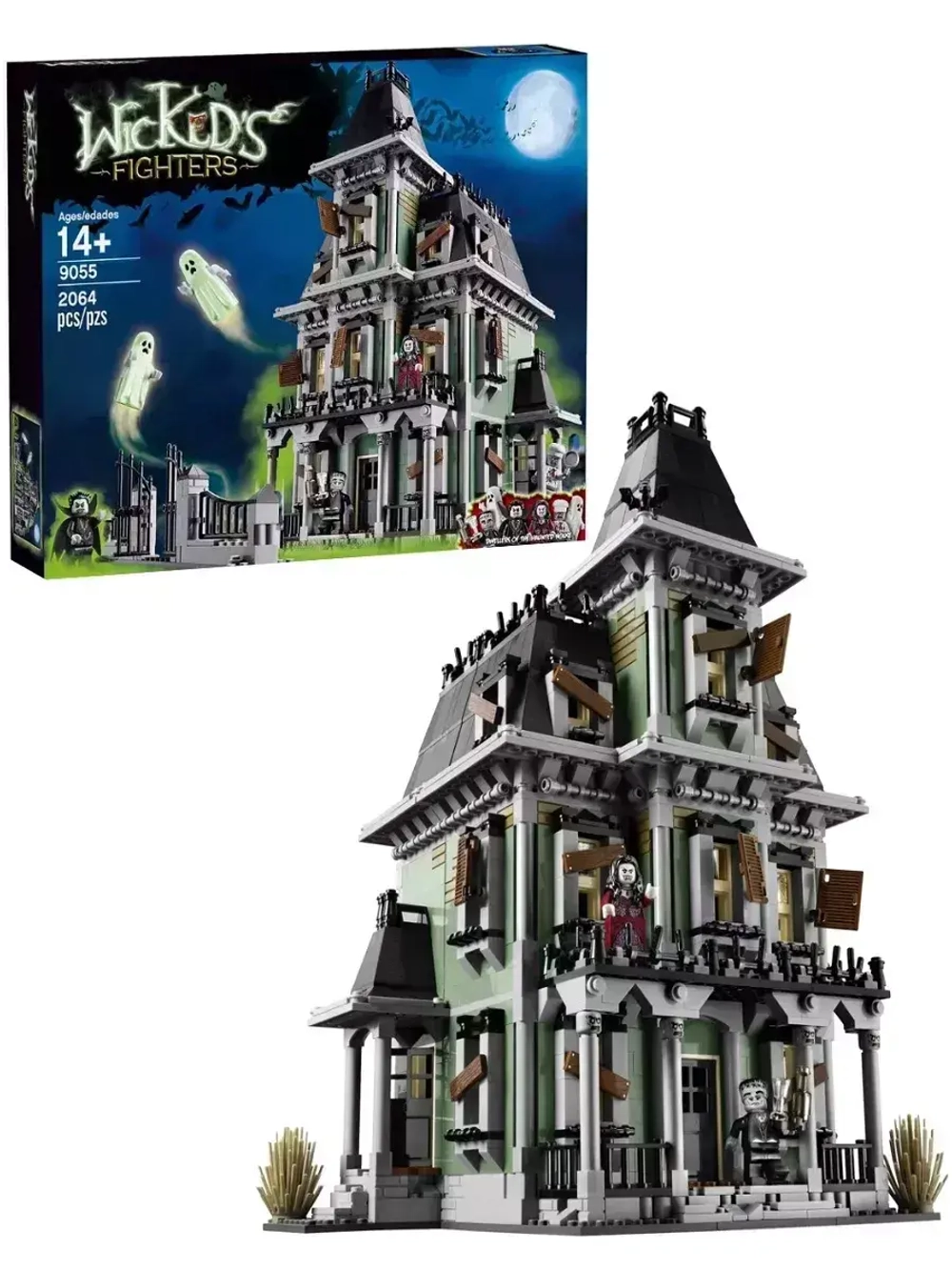 Конструктор Дом дракулы с привидениями 2064 детали