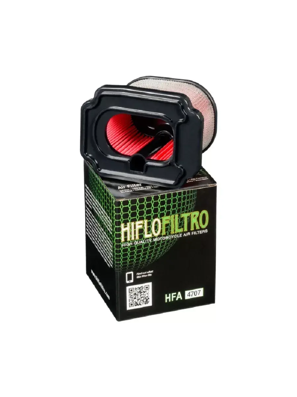 Фильтр воздушный HI FLO YAM MT07/Tenere 700/R7/Tracer 7