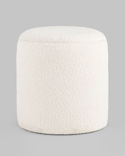 Пуф Taks букле белый