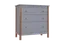 Комод Classic 3 ящика (серый)