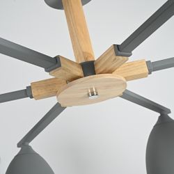 Потолочная Люстра Noa 6 Gray By Imperiumloft