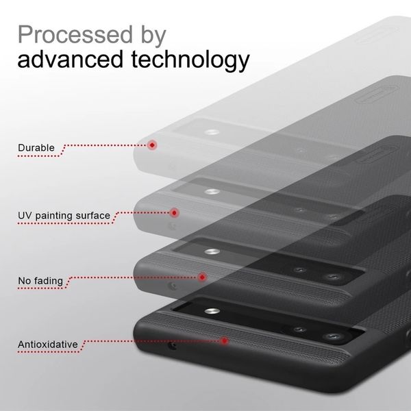 Чехол Nillkin Super Frosted Shield Pro для Google Pixel 6A (Синий)