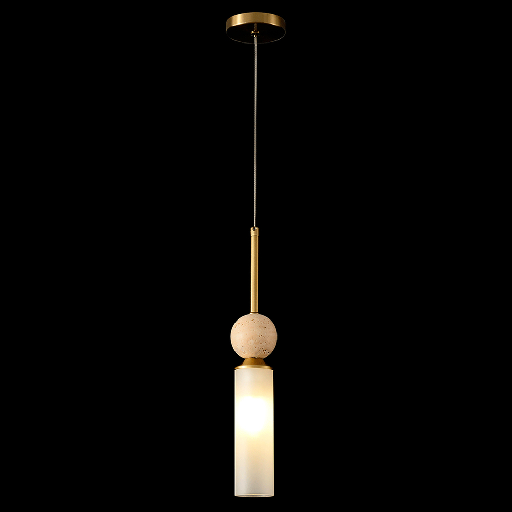 Светильник подвесной Crystal Lux SIMPLY SP1 BRASS