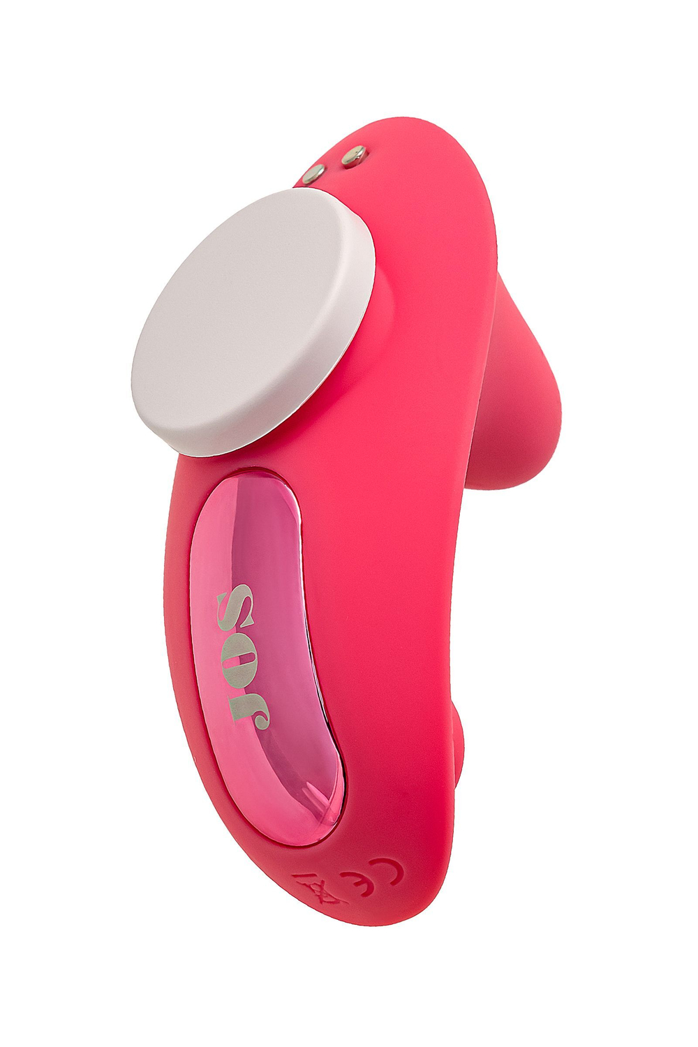 Розовый вибровкладыш в трусики с вакуум-волновой стимуляцией Xiari (Цвет: розовый)