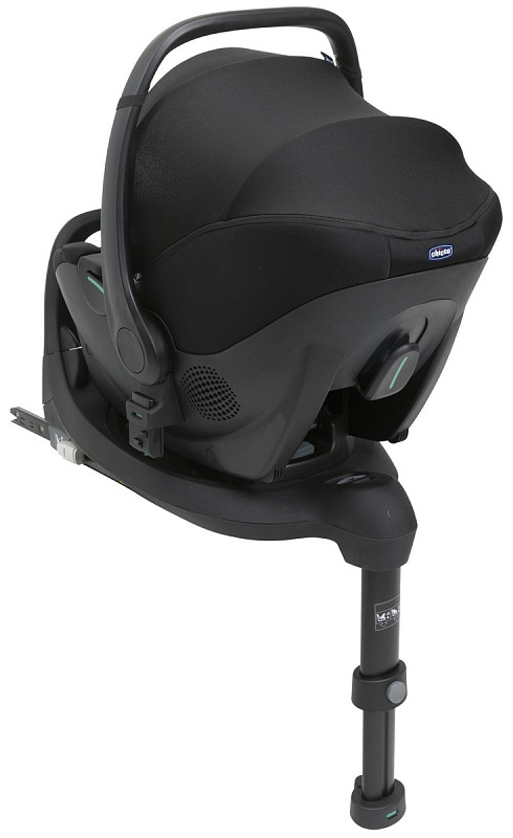 Автокресло Chicco Kory Essential I-size с базой Full 360 i-size base black