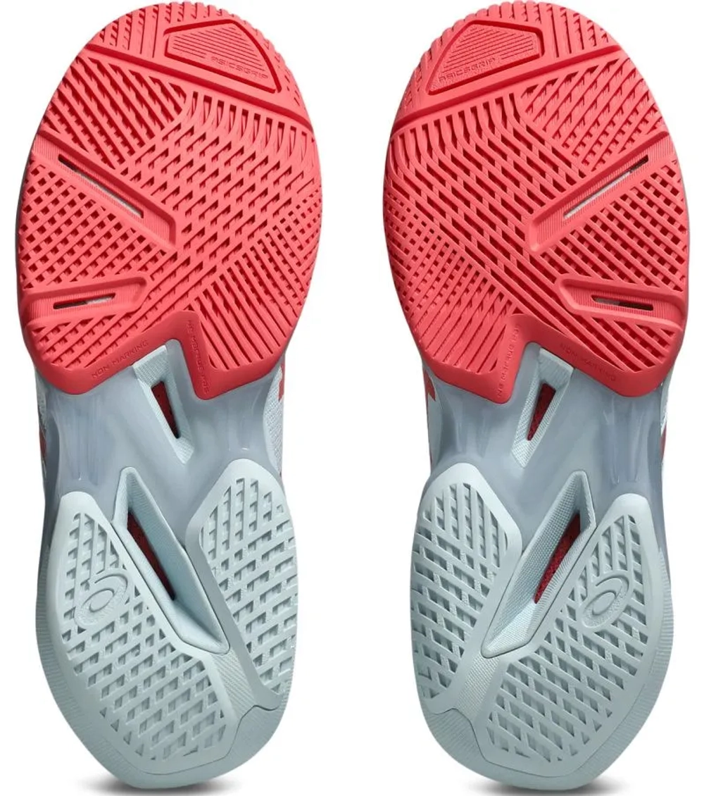 Женские Кроссовки теннисные Asics Solution Speed FF 4 - sky/sienna