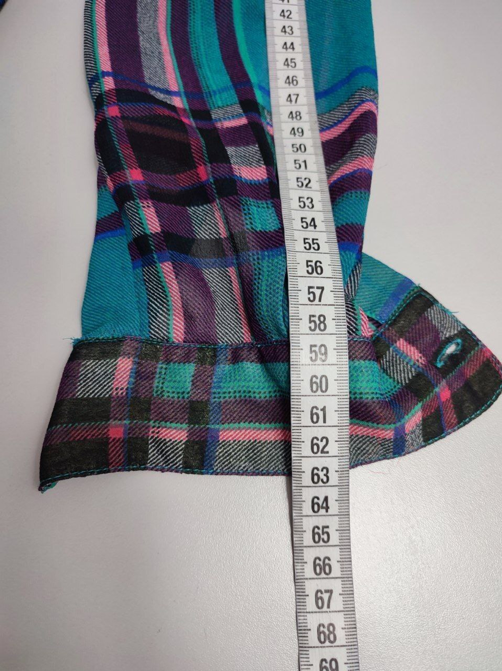 Рубашка Asos в клетку 38 размер