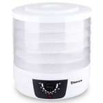 Сушилка для овощей и фруктов SA-7806, 250Вт, 5 ярусов 32см, поддон для пастилы