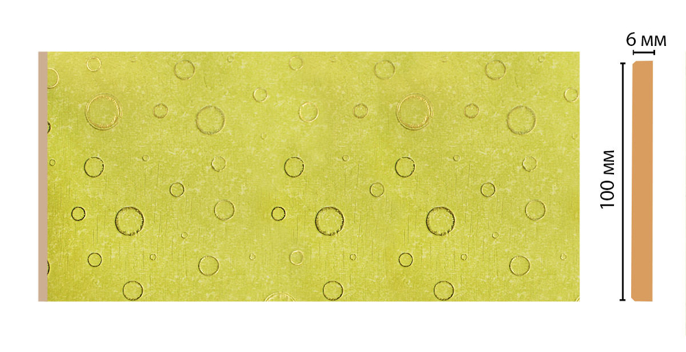 Панель декоративная Decomaster P10-37 99*6*2400мм