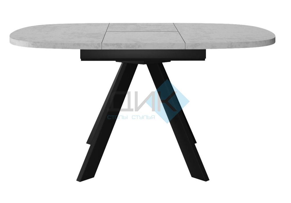 Стол DikLine В110 опоры чёрные