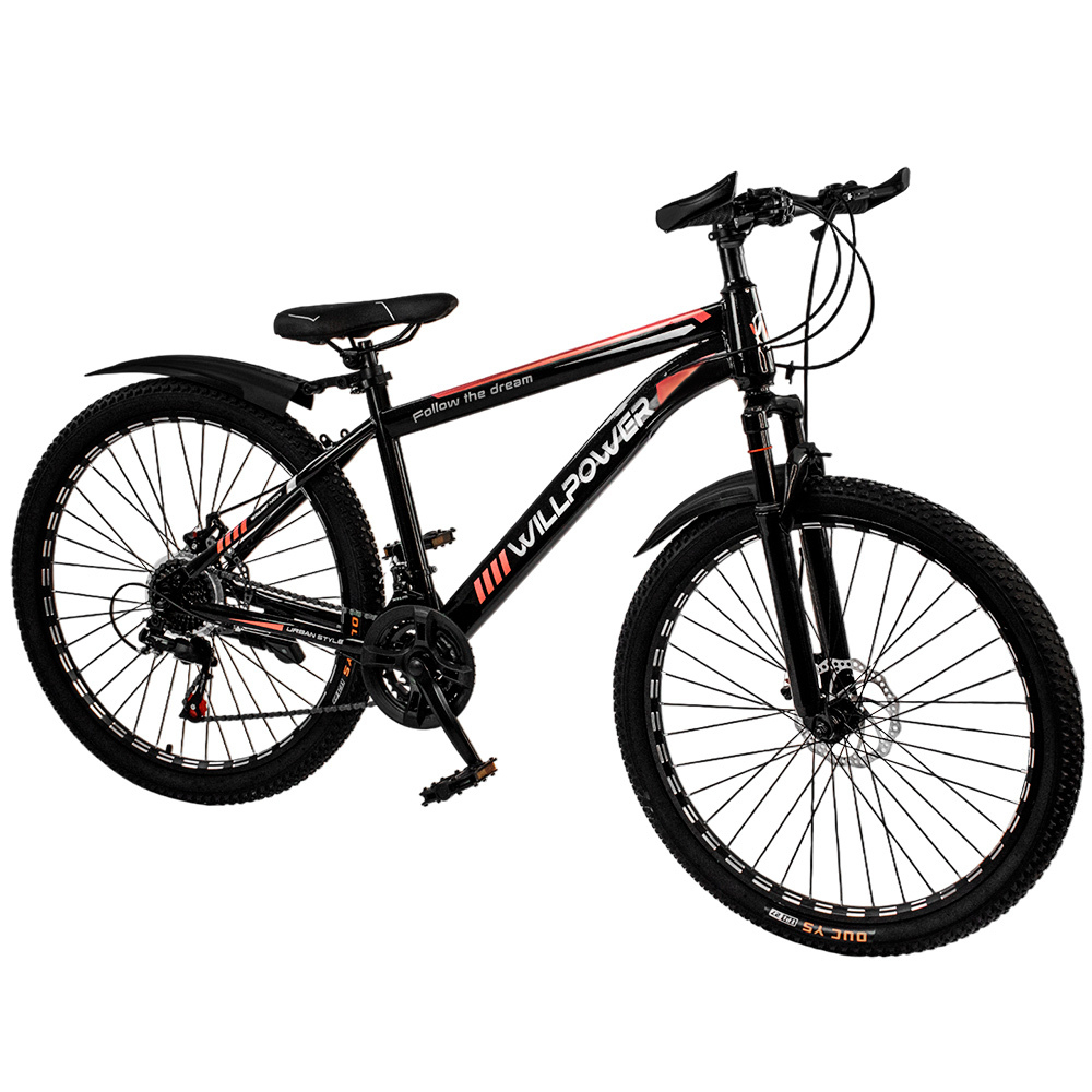 Велосипед 2-х 24" WILLPOWER красный FG23040102K-1