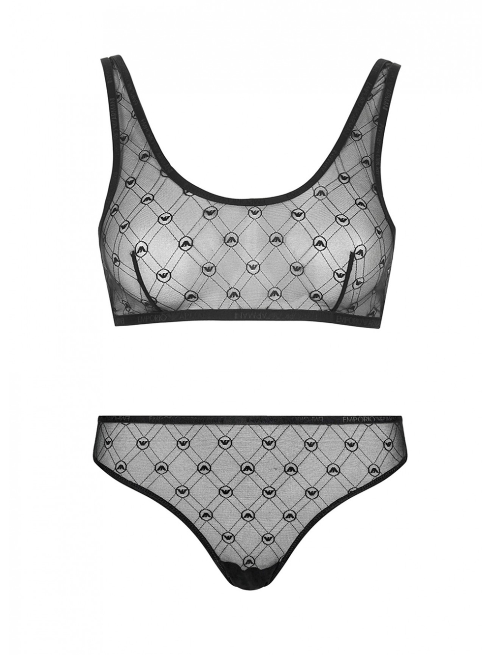 Бюстгалтер+трусы женские Bralette+Brief Set EA UNDERW