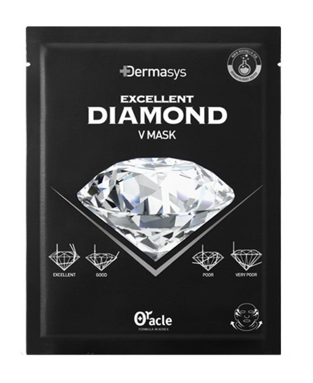 Dr Oracle DERMASYS Excellent Diamond V Mask DERMASYS Лифтинг-маска с алмазной пудрой 35 мл x 5шт