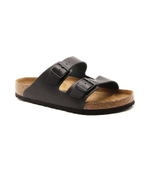 Кожаные шлепанцы arizona Birkenstock - черный(51191)