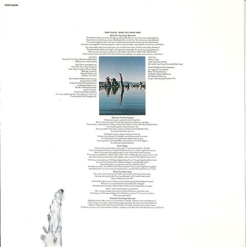 Pink Floyd / Wish You Were Here (Mini LP CD)